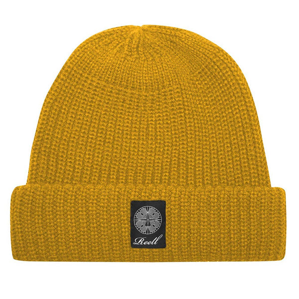 REELL Knit Beanie Dark Yellow
