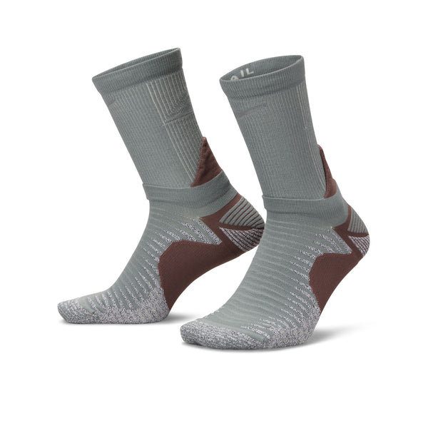 Nike Dri-FIT Trail Running Crew Socks Mica Green