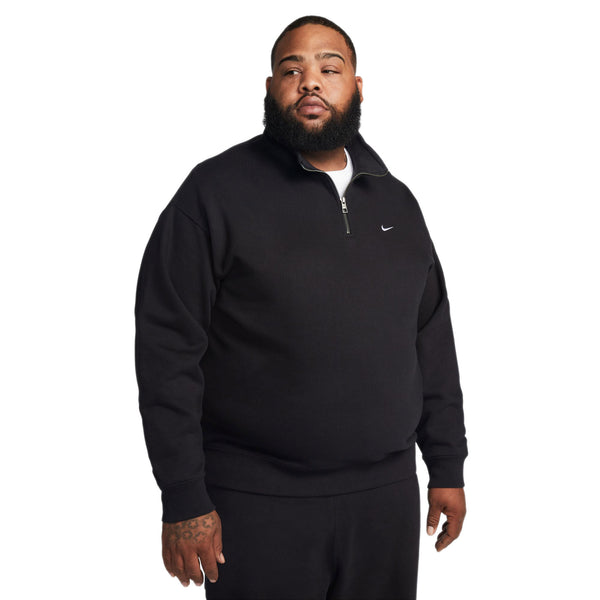 Nike Solo Swoosh Half Zip Black