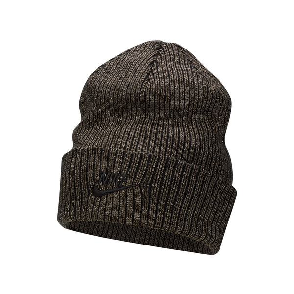 Nike Peak Beanie Black and Gold