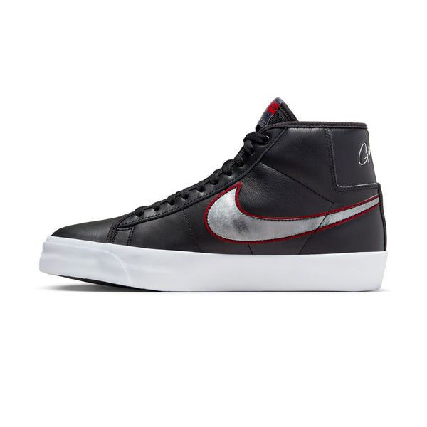 Nike SB Zoom Blazer Mid Pro GT Black/Metallic Silver