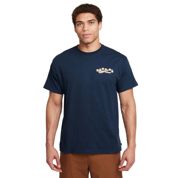 Nike SB Shirt Navy Brown