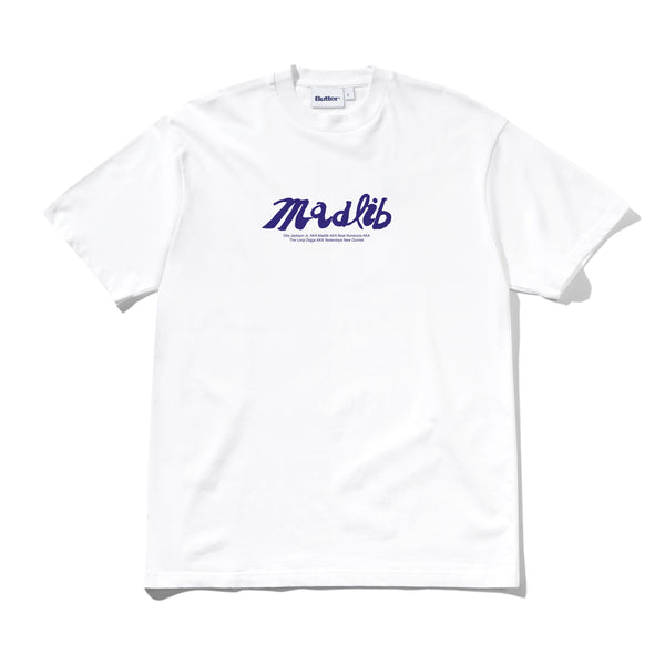 Butter Goods Madlib Alias Tee White