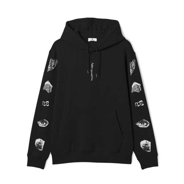 Poetic Collective And Arm Hoodie Black