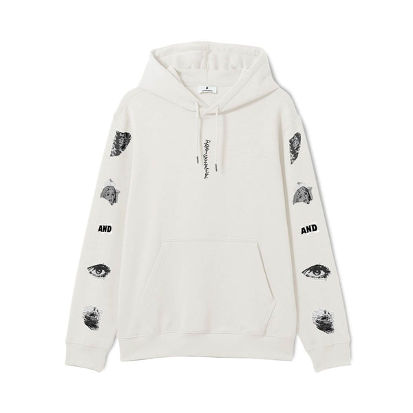 Poetic Collective And Arm Hoodie Ivory