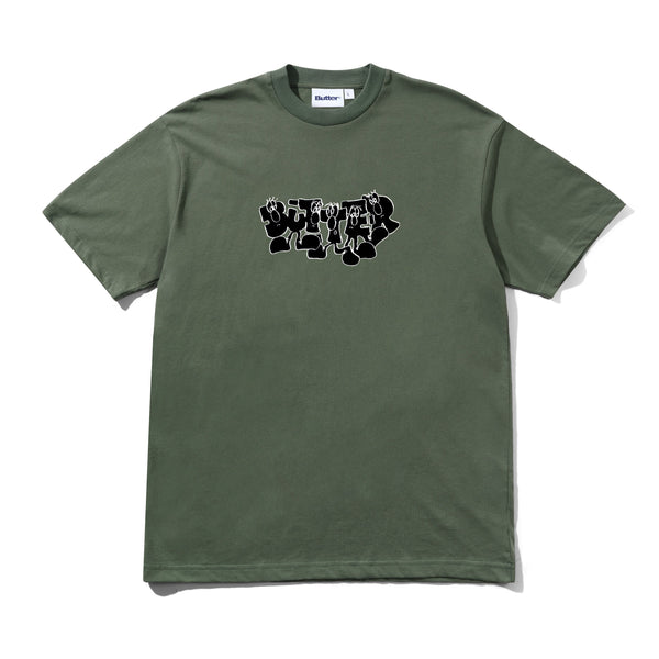 Butter Goods Character Tee Army