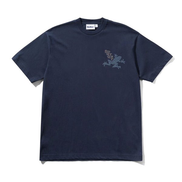 Butter Goods Croaker Tee Navy