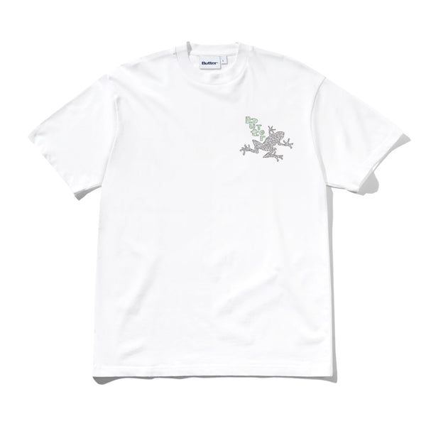 Butter Goods Croaker Tee White