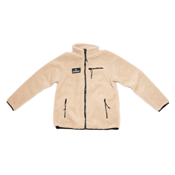 ZUPPORT Teddy Jacke Beige
