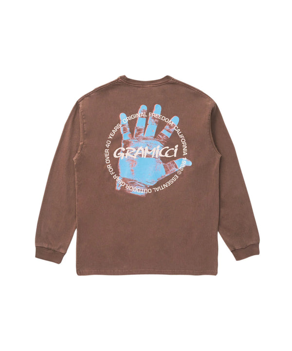 Gramicci Climberas Hand Longsleeve Pigment Brown