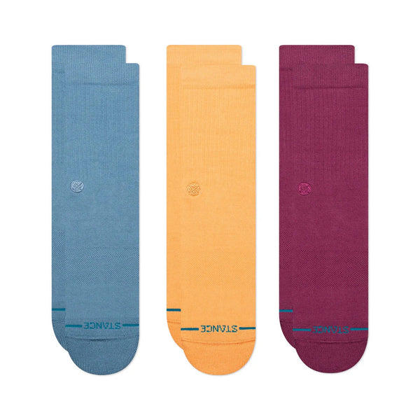 Stance Icon Crew Socks 3 Pack Dragon