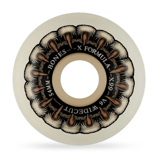 Bones Wheels X-Formula X-Ninety-Nine Grippin Wolf V6 Wide-Cut 99A