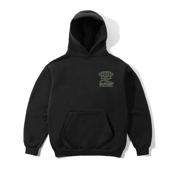 Butter Goods Terrain Pullover Hood Black