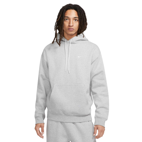 Nike Solo Swoosh Hoodie grey