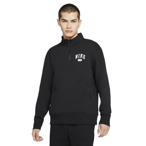 Nike SB Mock-Neck Skate Top Black