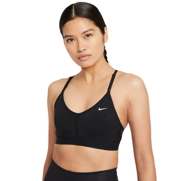 Nike Indy Women's Padded V-Neck Sports Bra Black