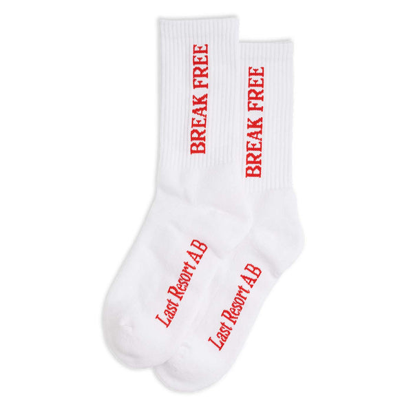 Last Resort AB Break Free Socks White