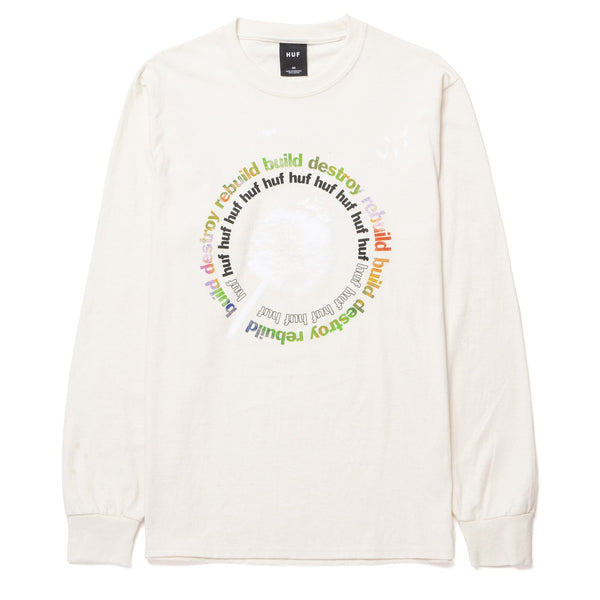 HUF Dandelion Long Sleeve T-Shirt Natural