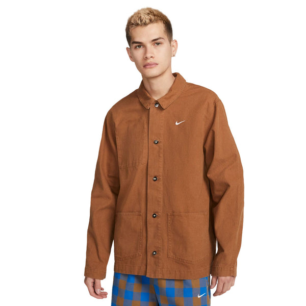 Nike Life Unlined Chore Coat Brown