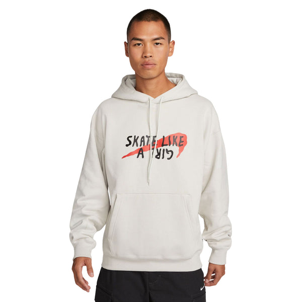 Nike SB "Skate Like A Girl" Hoodie Light Bone