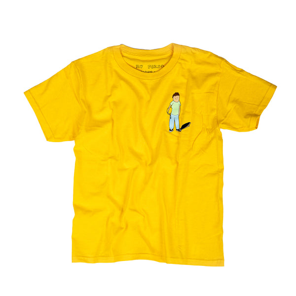 My First Skateboard T-Shirt Kids/Adult Yellow