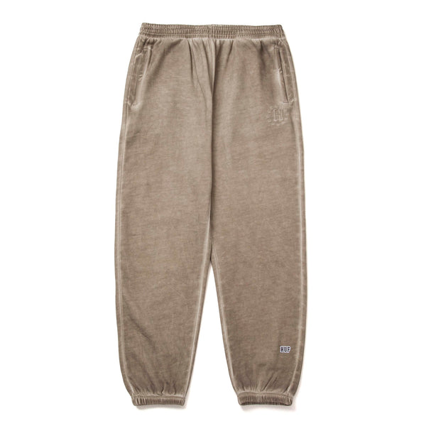 HUF 12 Galaxies Faded Fleece Pant Khaki