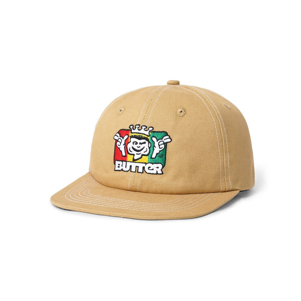 Butter Goods King 6 Panel Cap Tan
