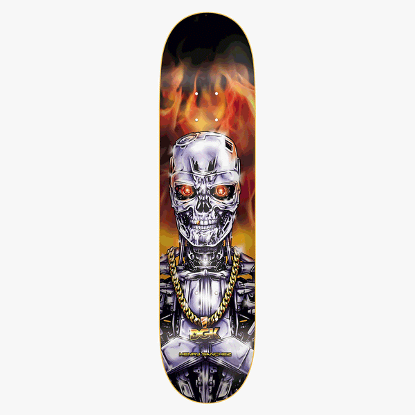 DGK Street Soldier Henry Sanchez T2022 Lenticular Skateboard Deck