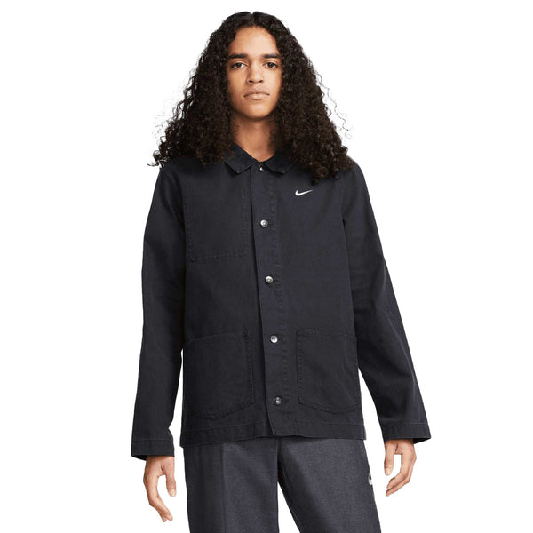 Nike Life Unlined Chore Coat Black