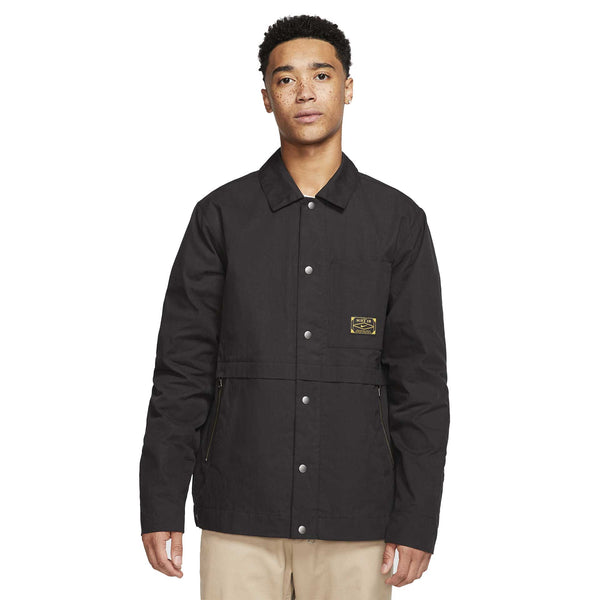 Nike SB Orange Label Mens Skate Jacket Black