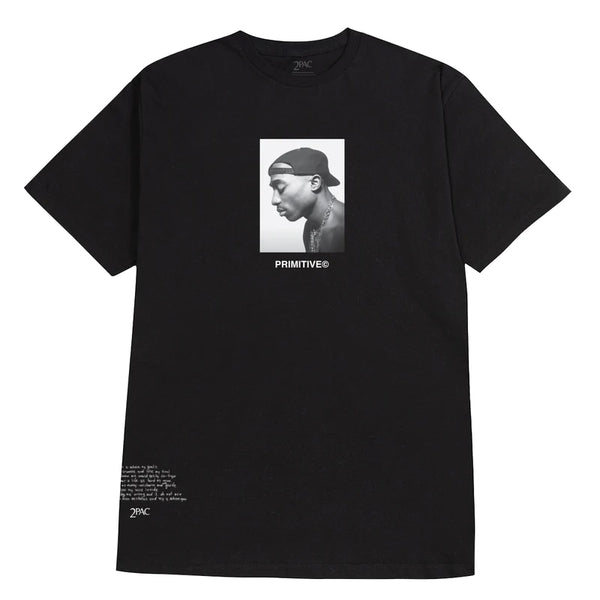 Primitive No Changes Tupac Shirt Black