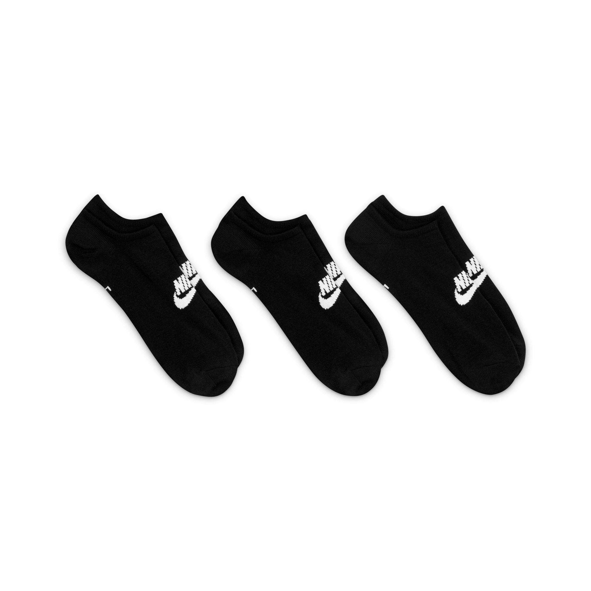 Nike Everyday Essential No-Show Socks Black (3 Pairs) 03