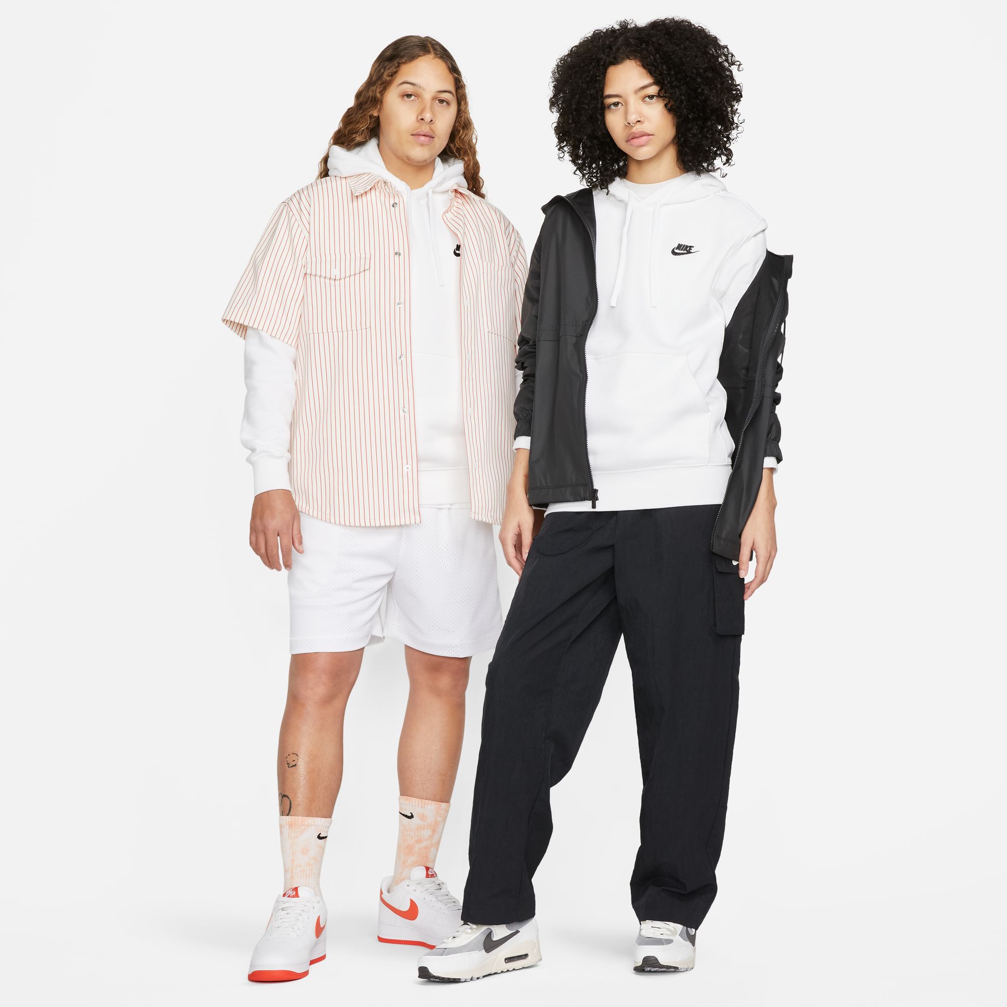 Nike Sportswear Club Fleece White