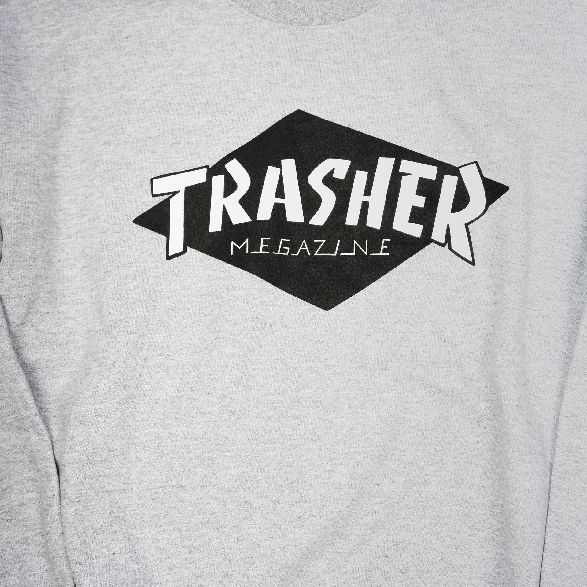 Thrasher Crewneck Trasher by Parra Grey 03