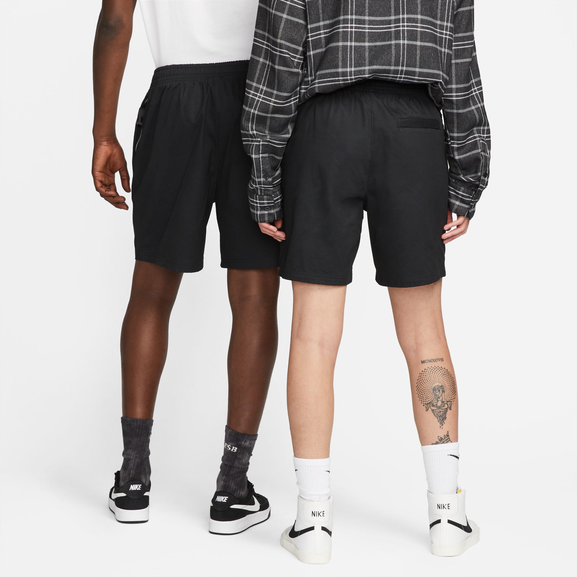 Nike SB Skyring Skate Shorts Black 02