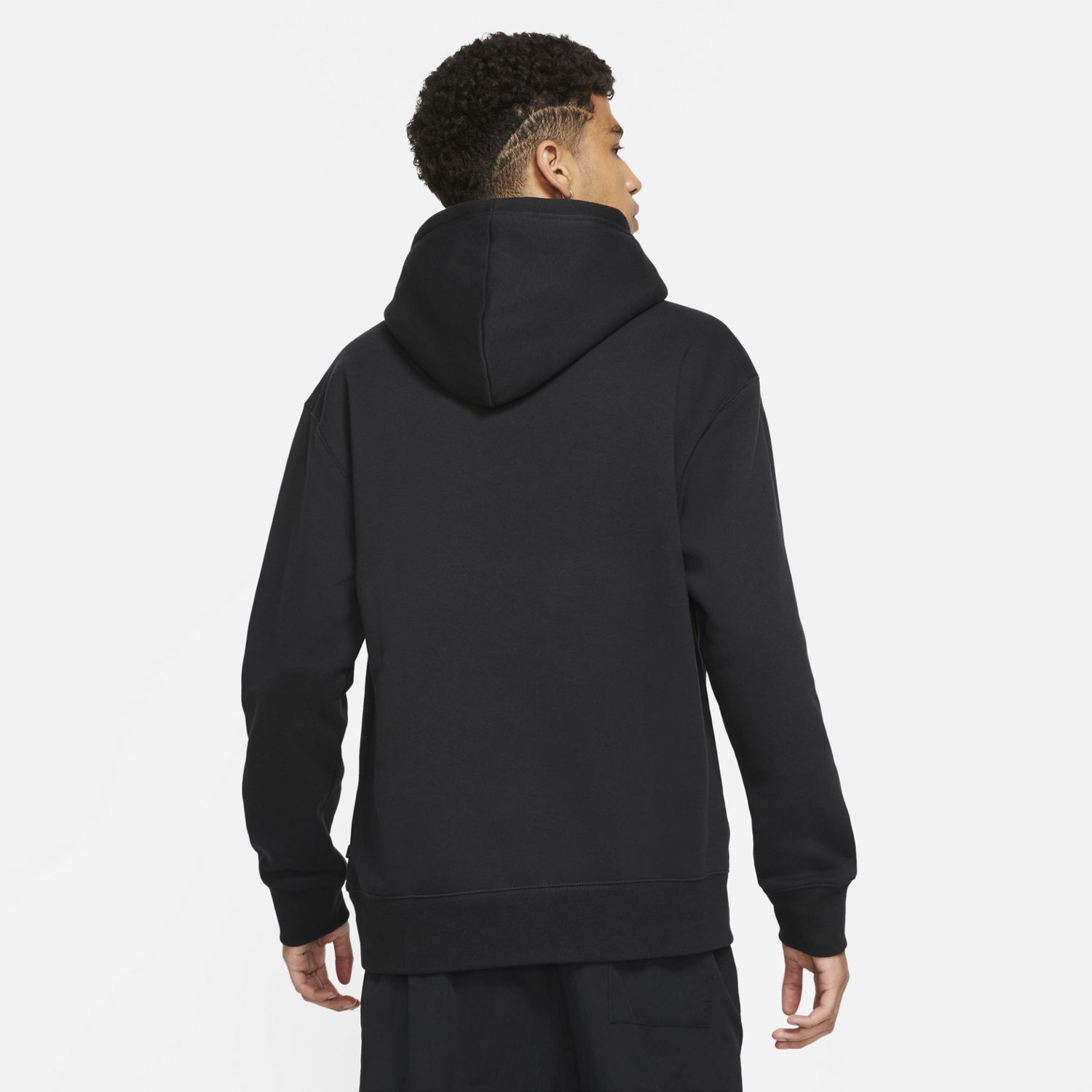 Nike SB Premium Fleece Skate Hoodie Black 02
