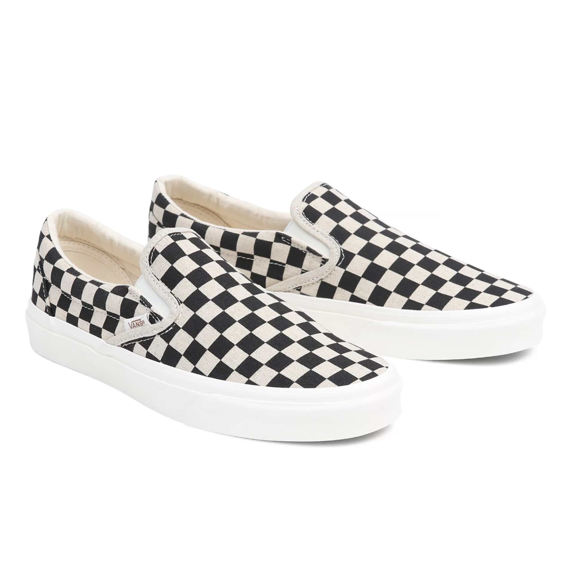 Vans Classic Slip-On Eco Theory Checkerboard Black/White 04