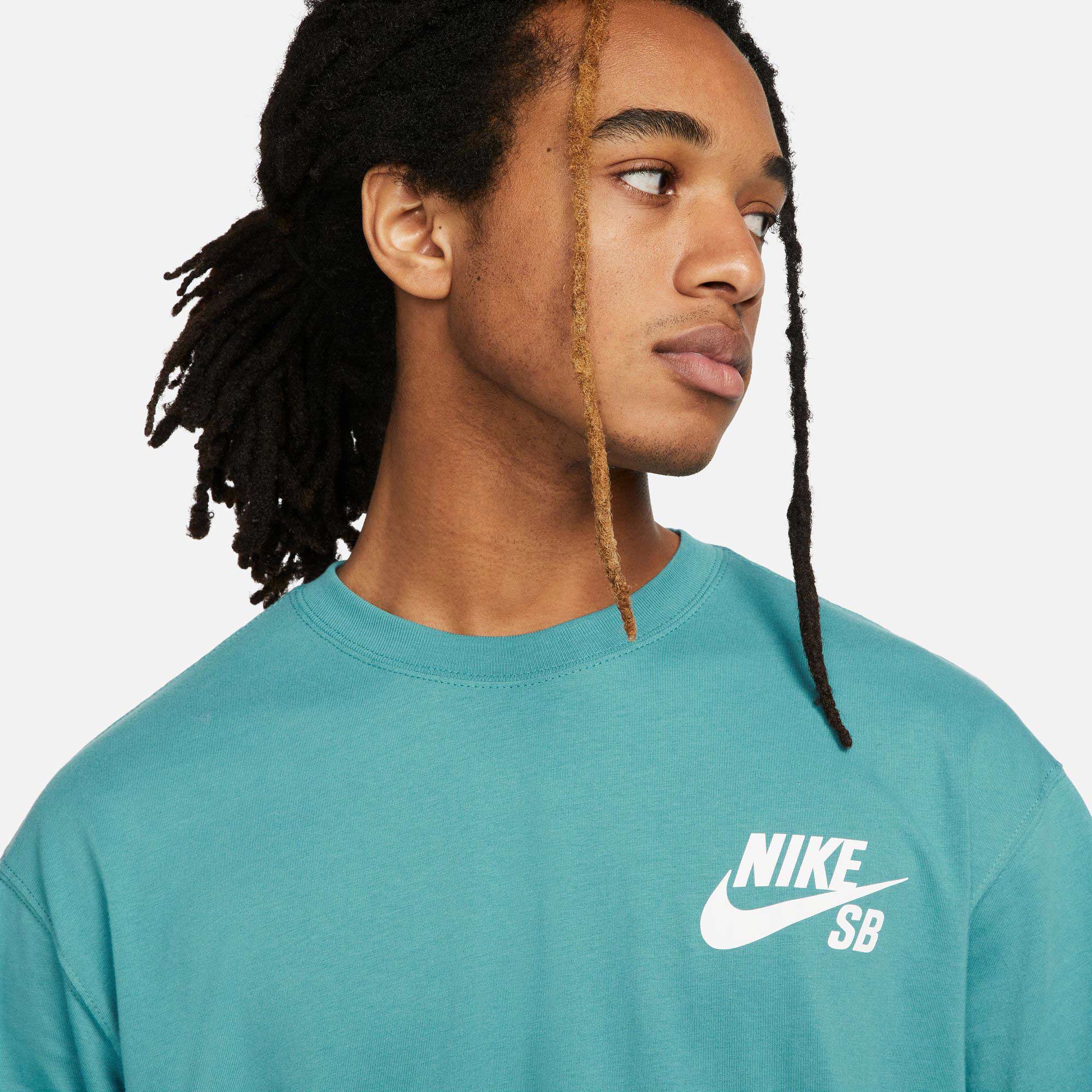Nike SB Logo Skate T-Shirt Mineral Teal