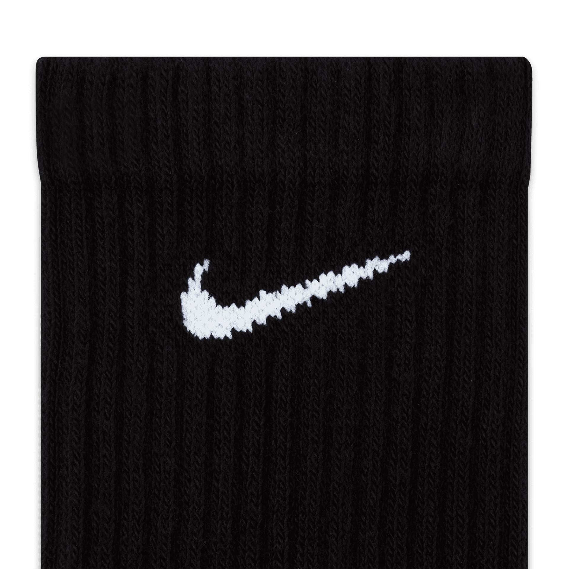 Nike Everyday Cushioned Training Crew Socks (3 Pairs) Black 05