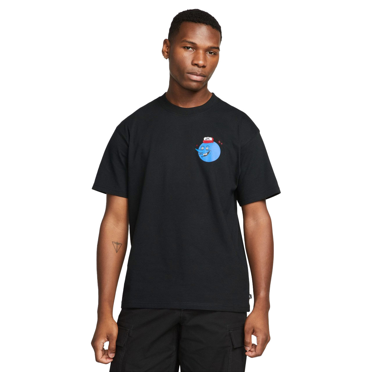 Nike SB Men's Skate T-Shirt Just Be Here Black