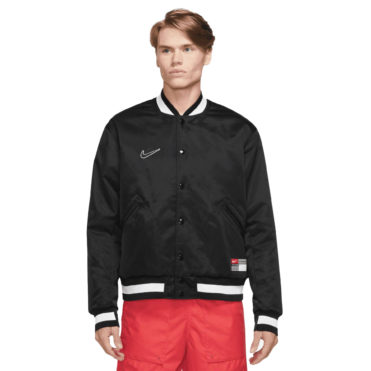 Nike SB MLB Varsity Skate Jacket Black