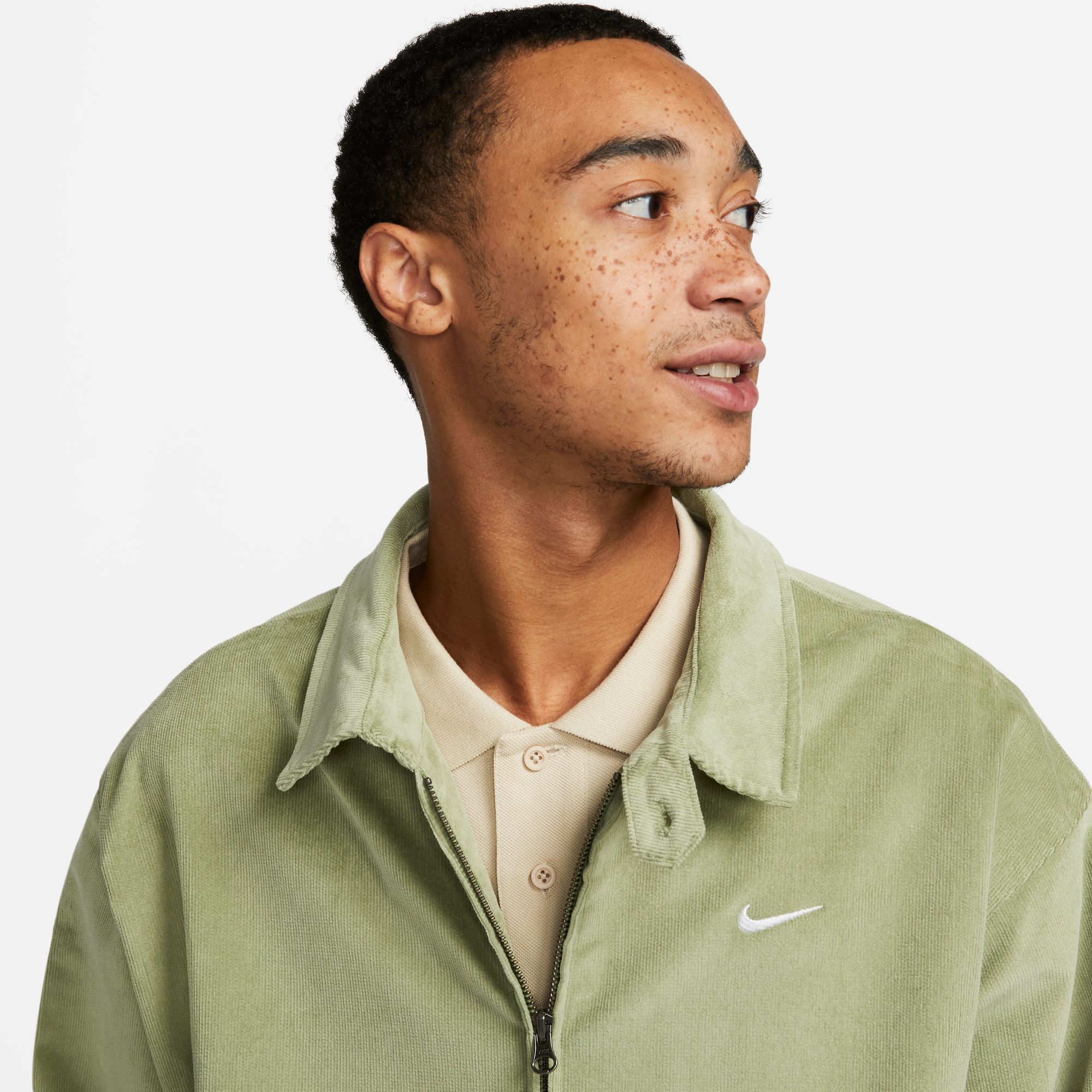 Nike Life Men's Harrington Jacket Green 03