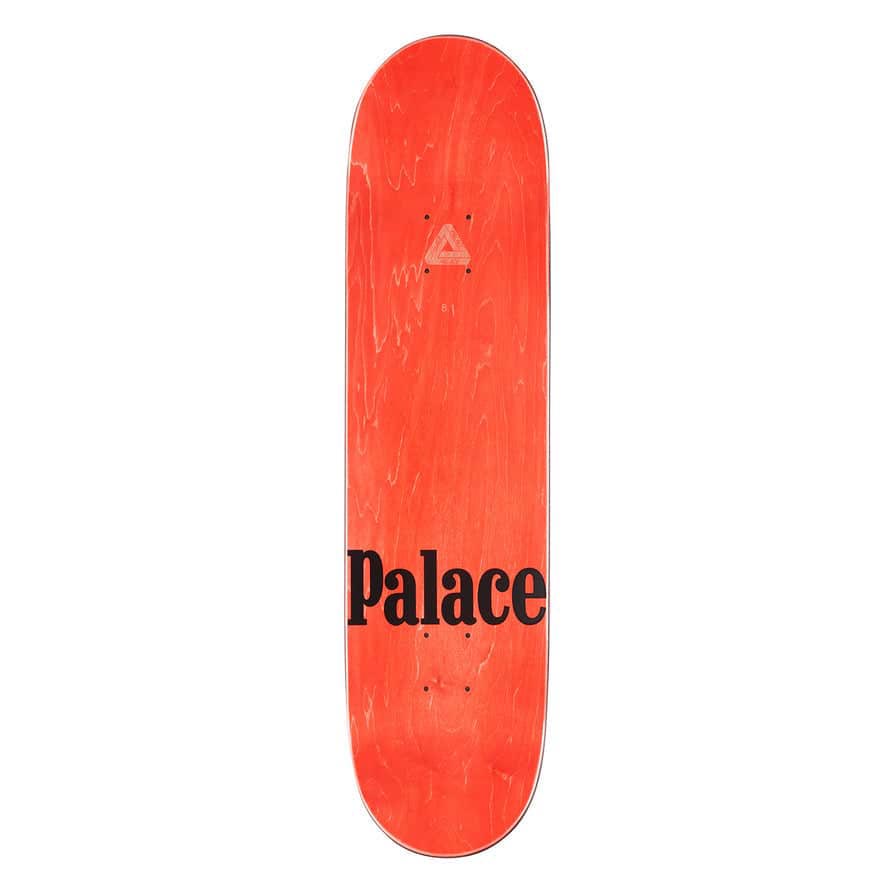 Palace Saves Skateboard Deck Black 8