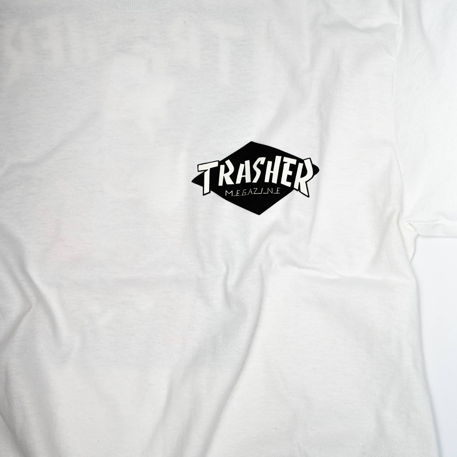 Thrasher T-Shirt Trasher Hurricane by Parra White 03