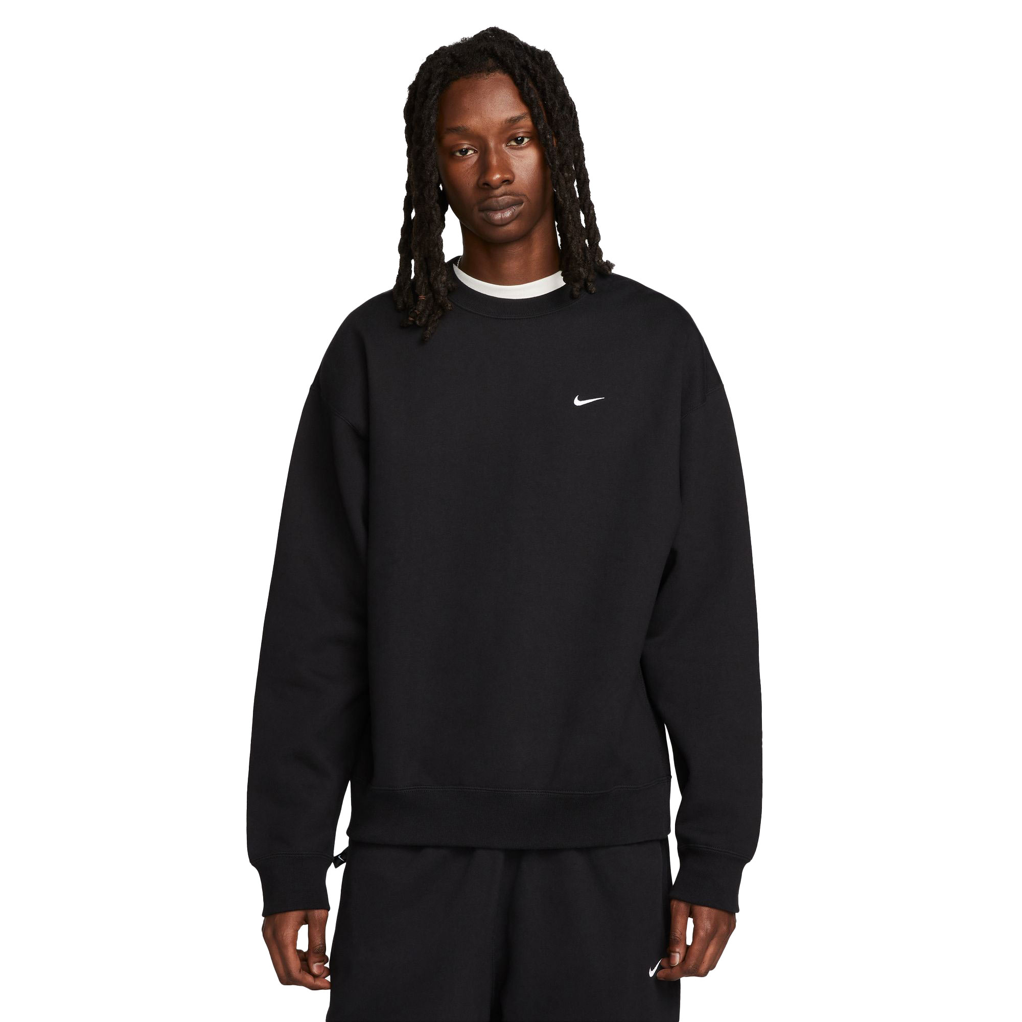 Nike Solo Swoosh Sweater Black