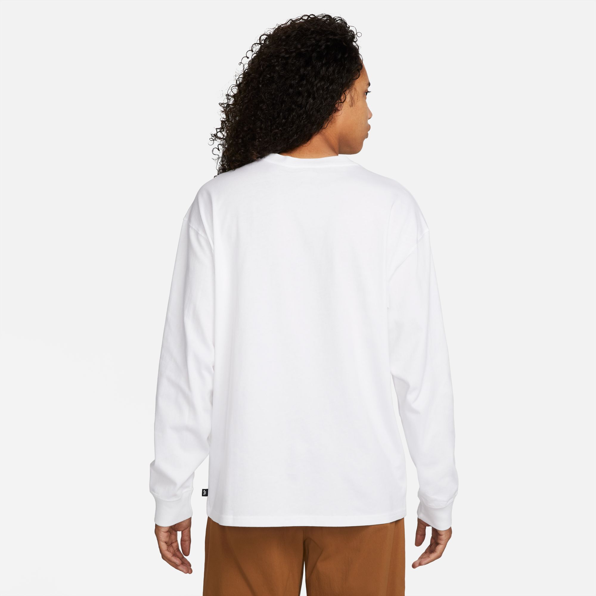 Nike SB Long-Sleeve Skate T-Shirt White