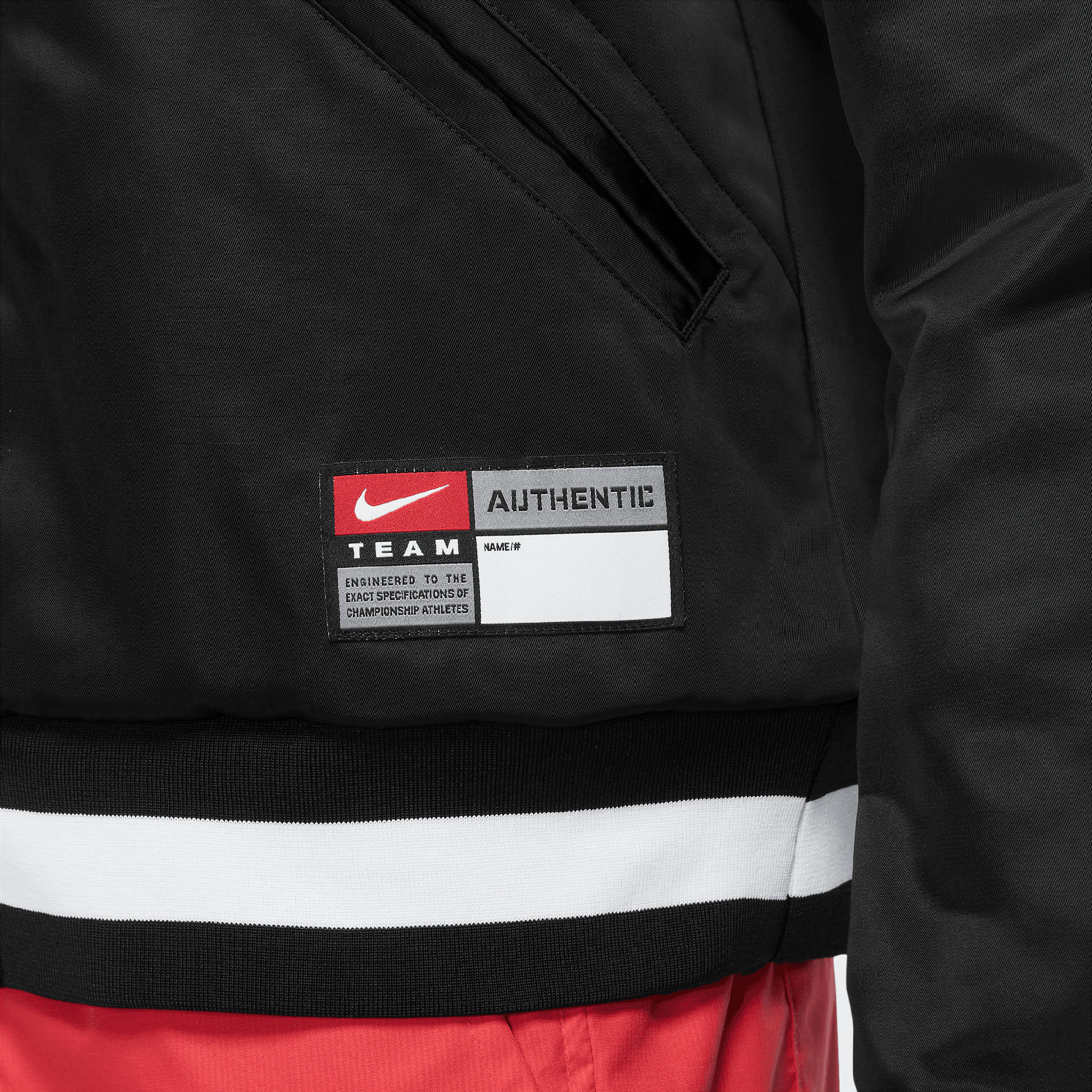 Nike SB MLB Varsity Skate Jacket Black zupport 03