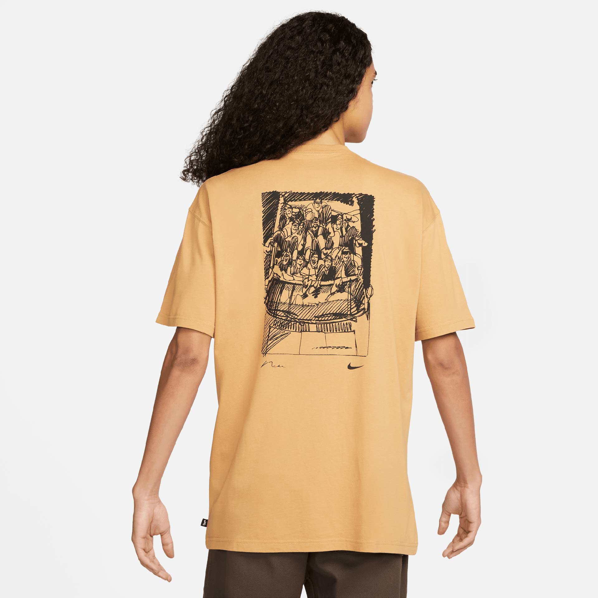 Nike SB Skate T-Shirt Yellow 02