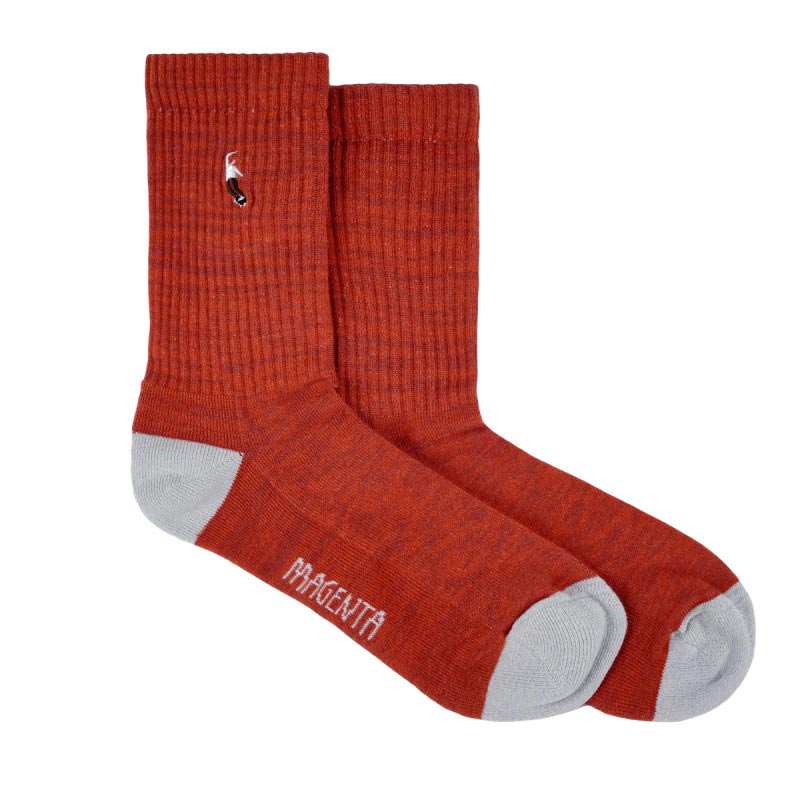Magenta PWS Socks Auburn