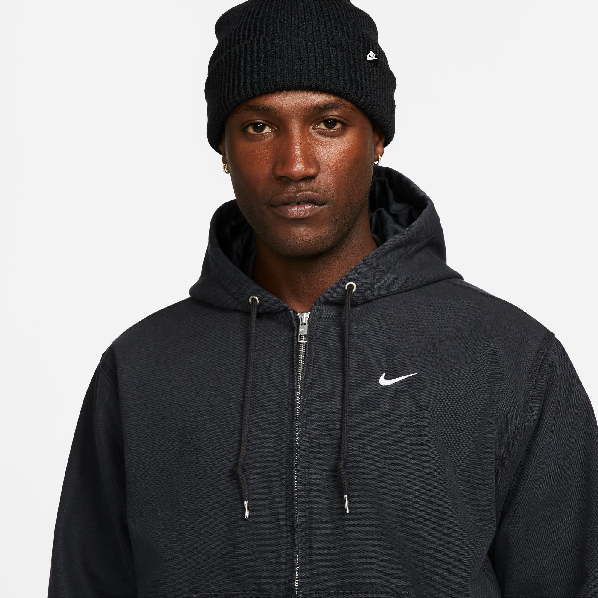Nike SB Padded Hooded Jacket Black 05